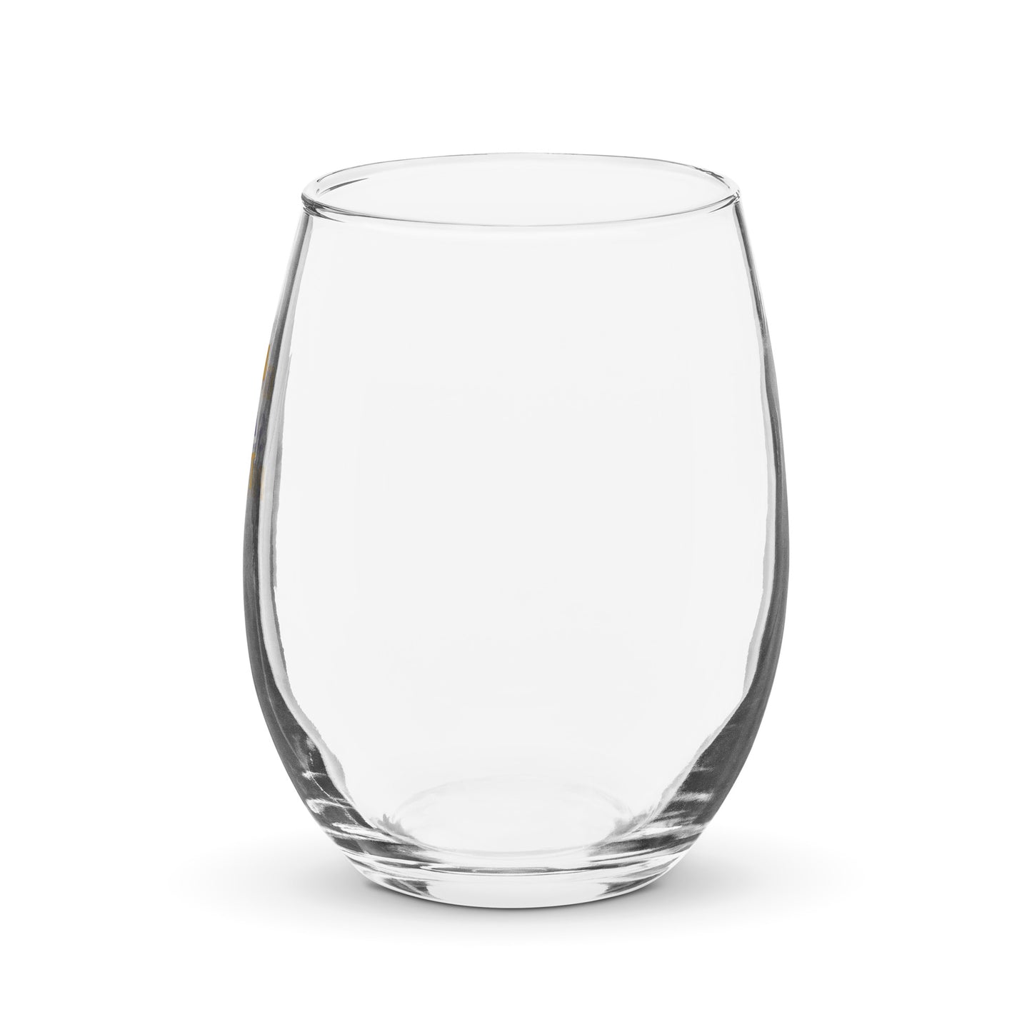 SENECA PROJECT LOGO STEMLESS WINE GLASS