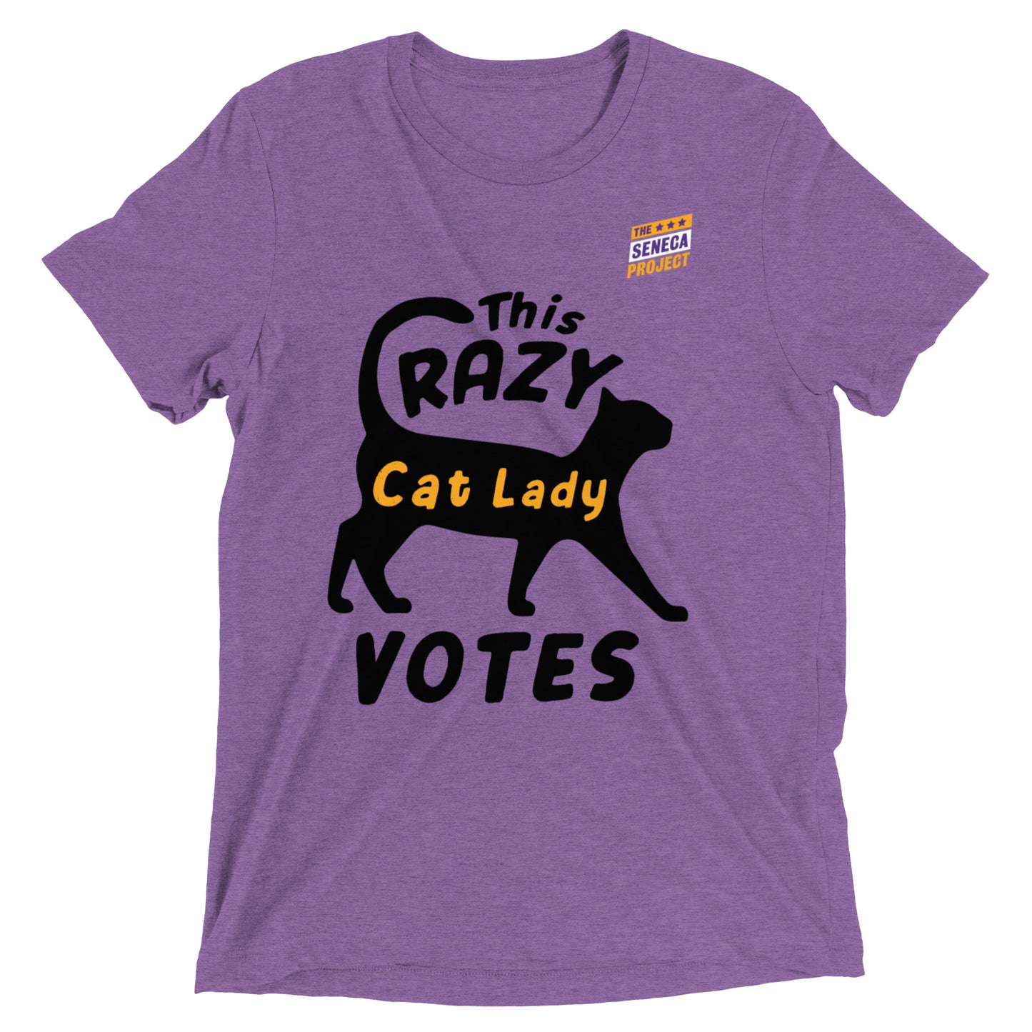 THIS CRAZY CAT LADY VOTES T-SHIRT