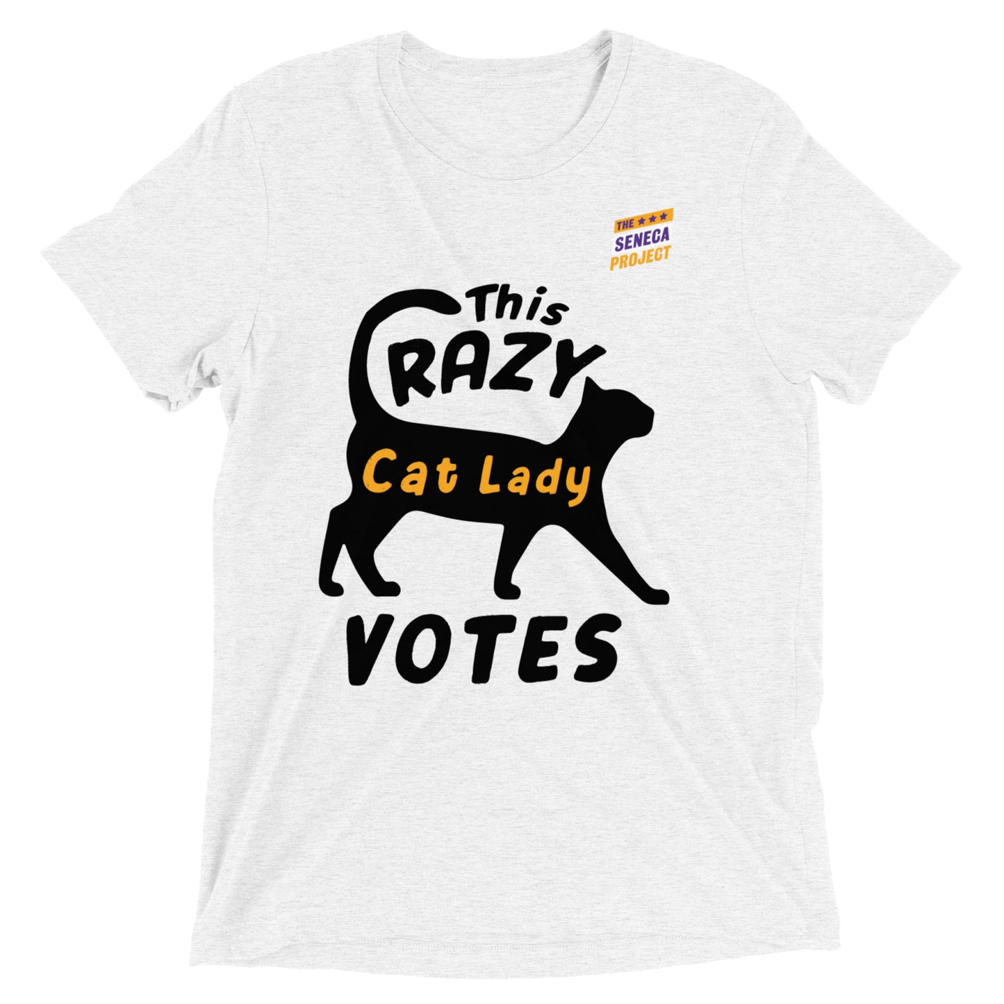 THIS CRAZY CAT LADY VOTES T-SHIRT